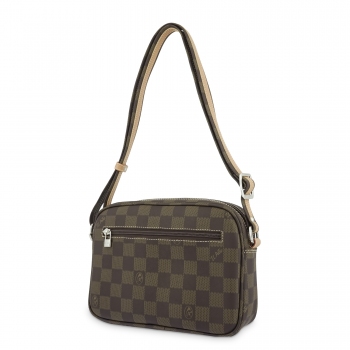 BOLSO BANDOLERA MARRON EL POTRO