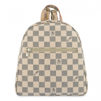 Mochila chess color beige-El Potro