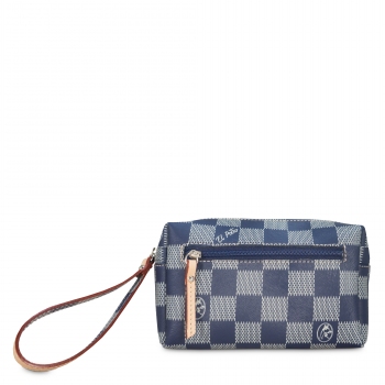 Bolsa de mano chess azul-El Potro