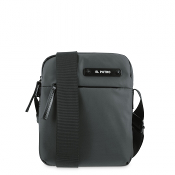BOLSO BANDOLERA MEDIANO SPORT GRIS EL POTRO