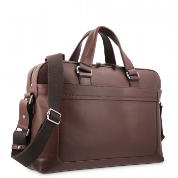 Bolso carpeta porta ordenador unisex  en piel vacuno cuero-El Potro