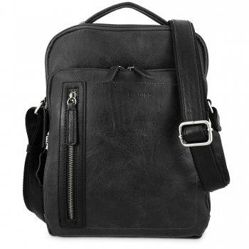 Bolso bandolera grande hombre en color negro - Verota
