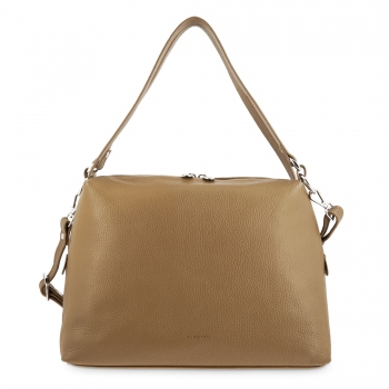 Bolso hobo carry all grande piel vacuno color cuero-Floater