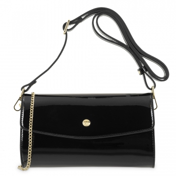 Bolso de fiesta mujer en color negro - Charol