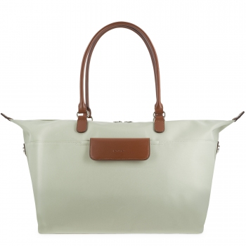 Bolso cesta larga beige-El potro