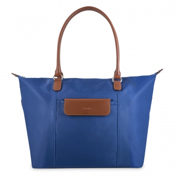Bolso cesta tote azul-El potro