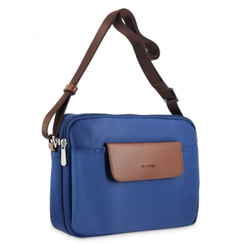 Bolso bandolera azul-El Potro