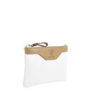 Bolsa de mano pequeño en color blanco - El Potro