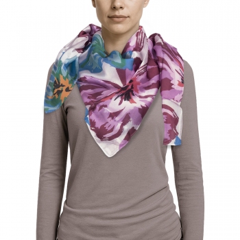 Pañuelo flores colores vivos-E L P O T R O