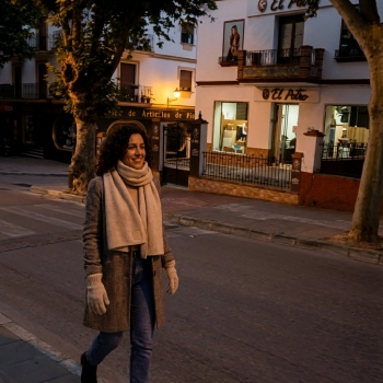 Conjunto guante y bufanda lana piel arena-El Potro