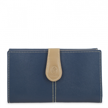 Cartera grande mujer en color azul-base-El Potro