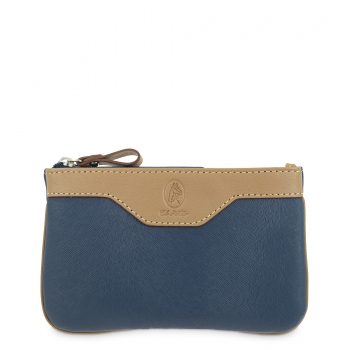 Bolsa de mano mediana en color azul - El Potro