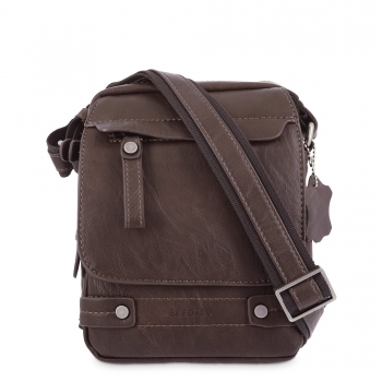 BOLSO CABALLERO MARRON  EL POTRO